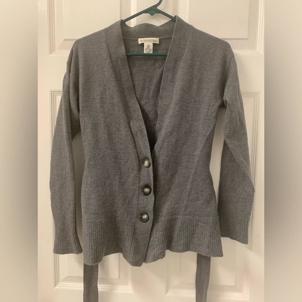 Banana Republic Wool Cardigan Size Medium